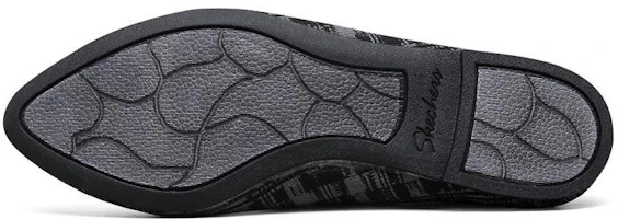 Purchase (W) Skechers Cleo Kenyamanan Modern 'Hitam Abu-abu' 44888-BKCC