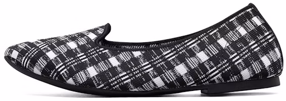 (Women) Skechers Cleo Slip-On 'Black White' 44888-BKW (Women) Skechers Cleo Slip-On 'Black White' 44888-BKW