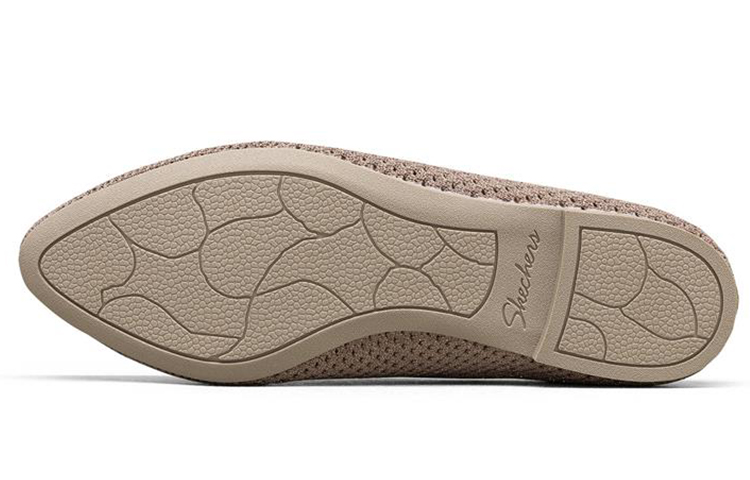 Shop Skechers Cleo 一脚蹬休閒拖鞋 女款 褐色