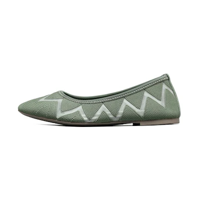 (W) Skechers Cleo Slip-On 'Green'