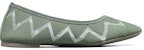 (W) Skechers Cleo Slip-On 'Hijau' 158035-SAGE