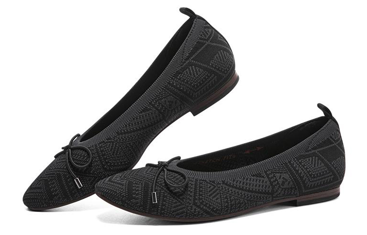 Lookbook (Women) Skechers Cleo Snip 'Black Grey Slip-On' 158294-BKCC