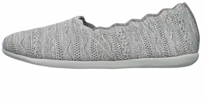 (Women) Skechers Cleo Sport 'Grey Slip-On' 158455-GRY (Women) Skechers Cleo Sport 'Grey Slip-On' 158455-GRY