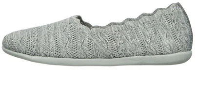 (Women) Skechers Cleo Sport 'Grey Slip-On' 158455-GRY (Women) Skechers Cleo Sport 'Grey Slip-On' 158455-GRY