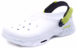 Shop Skechers 時尚百搭 洞洞鞋 女款 白黑黃色
