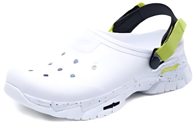 (Women) Skechers Clog 'Black Yellow White' 111419-WBLM Shop (Women) Skechers Clog 'Black Yellow White' 111419-WBLM
