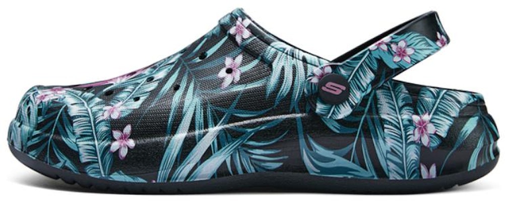 (W) 스케쳐스 편한 블랙 클로그 (Skechers comfy black clog) 111475-BKMT Buy (W) 스케쳐스 편한 블랙 클로그 (Skechers comfy black clog) 111475-BKMT