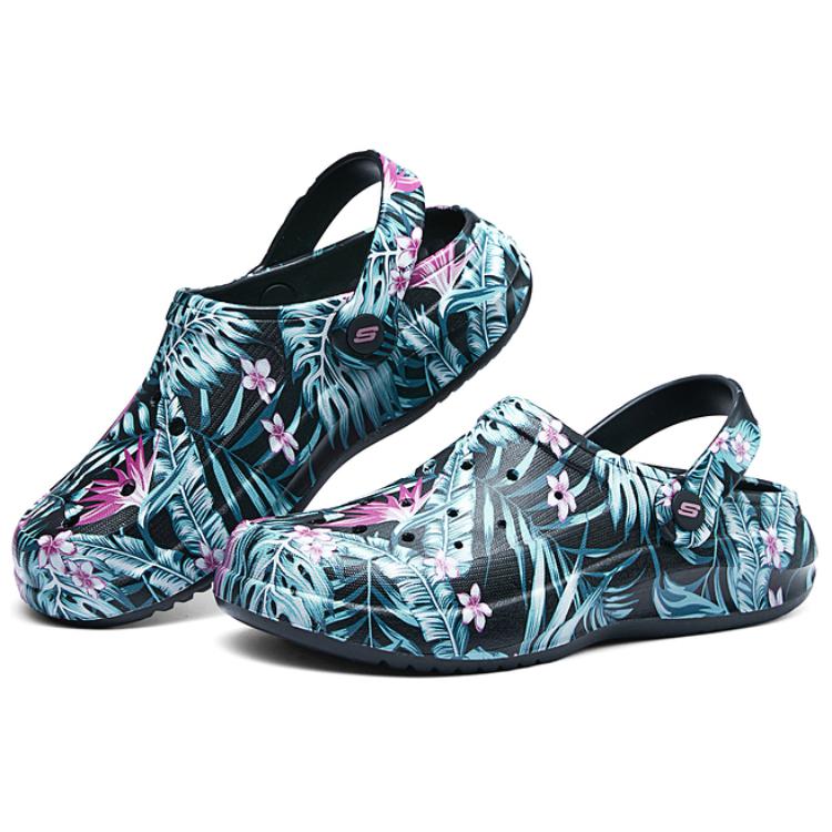 Order (W) Skechers Clog 'Serbaguna Selesa Hitam' 111475-BKMT