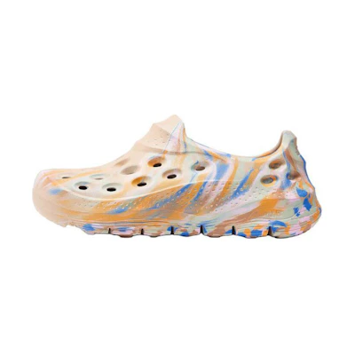 (W) Skechers Clog 'Orange Blue'