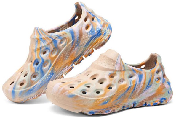 (Women) Skechers Clog 'Orange Blue' 111426-NTMT Lookbook (Women) Skechers Clog 'Orange Blue' 111426-NTMT