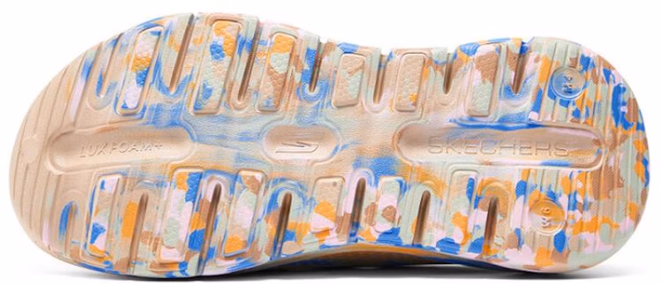 (Women) Skechers Clog 'Orange Blue' 111426-NTMT Purchase (Women) Skechers Clog 'Orange Blue' 111426-NTMT