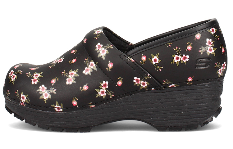 (Women) Skechers Clog SR-Candaba 'Black' 77227-BKPK