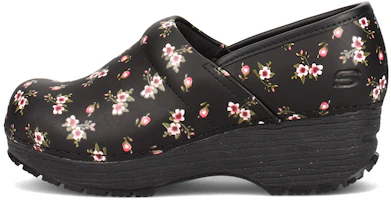 (Women) Skechers Clog SR-Candaba 'Black' 77227-BKPK (Women) Skechers Clog SR-Candaba 'Black' 77227-BKPK