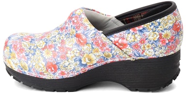 (Women) Skechers Clog SR-Candaba 'Black White Multicolor' 77227-MULT (Women) Skechers Clog SR-Candaba 'Black White Multicolor' 77227-MULT