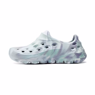 (W) Skechers Clogs 'Green Purple'