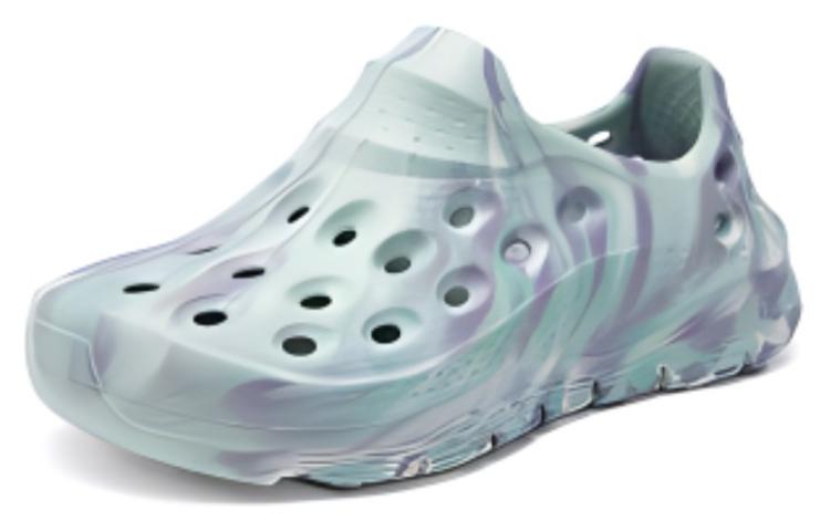 Lookbook (W) 斯凯奇 绿色紫色拖鞋 111426-MTMT