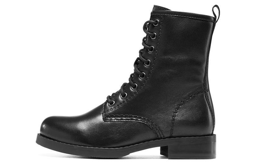 (W) Skechers Combat Fashion Boot 'Black'