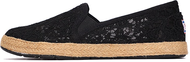 (Women) Skechers Slip-on Lace Shoes 'Black' 733774-BLK (Women) Skechers Slip-on Lace Shoes 'Black' 733774-BLK