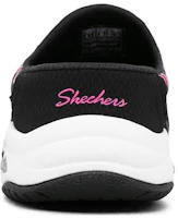 Shop (W) Skechers Commute Slip-On Hitam Fashion Terbaru 49639-BLK