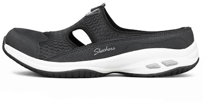 (Women) Skechers Commute Time 'Black Fashion Slipper' 44917-BLK (Women) Skechers Commute Time 'Black Fashion Slipper' 44917-BLK