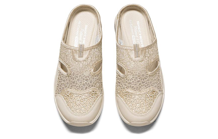 Shop Skechers 休閒時間 休閒拖鞋 女款 自然色