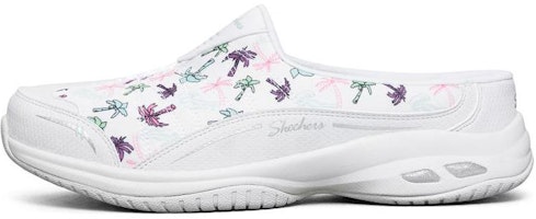 (Women) Skechers Commute Time 'White Fashion Mule' 49636-WHT (Women) Skechers Commute Time 'White Fashion Mule' 49636-WHT
