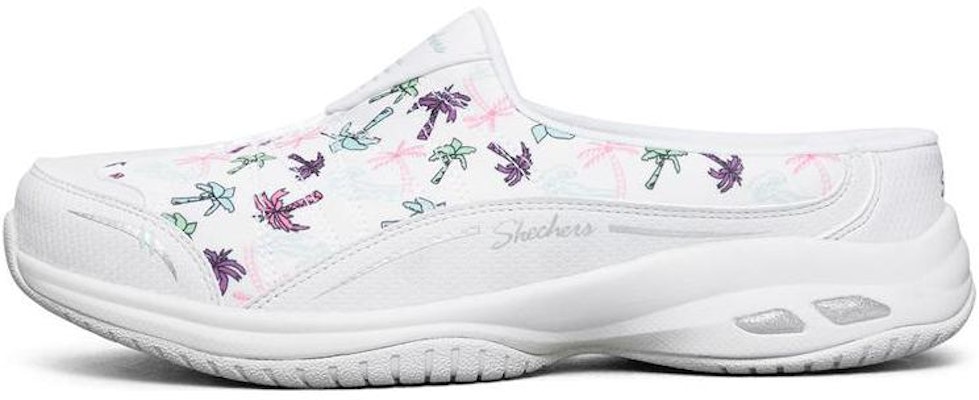 (Women) Skechers Commute Time 'White Fashion Mule' 49636-WHT Buy (Women) Skechers Commute Time 'White Fashion Mule' 49636-WHT