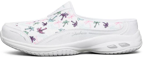 (Women) Skechers Commute Time 'White Fashion Mule' 49636-WHT (Women) Skechers Commute Time 'White Fashion Mule' 49636-WHT