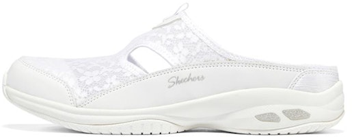 (Women) Skechers Commute Time 'White Mule' 100502-WHT (Women) Skechers Commute Time 'White Mule' 100502-WHT