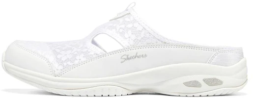 (Women) Skechers Commute Time 'White Mule' 100502-WHT (Women) Skechers Commute Time 'White Mule' 100502-WHT