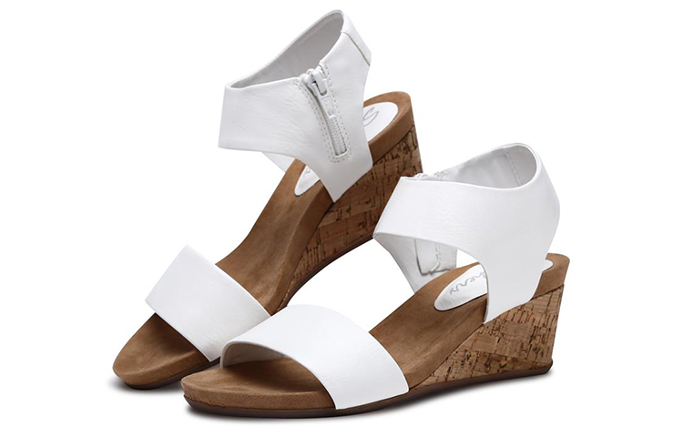 Lookbook (Women) Skechers Cool Step Sandal 'White Fashion' 38674-WHT