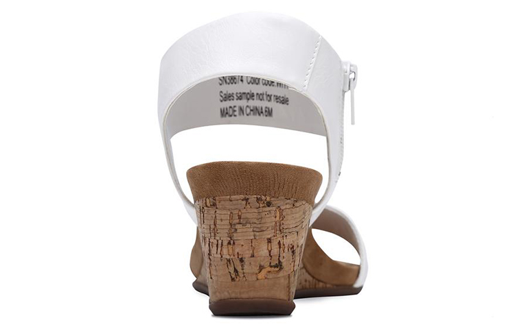 Shop (Women) Skechers Cool Step Sandal 'White Fashion' 38674-WHT