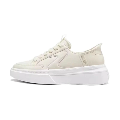 (W) Skechers Court Classics 'Beige CMFT'