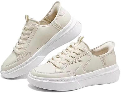 (W) Skechers Court Classics 'Beige Comfort' Sepatu Nyaman Beige 185081-NAT Lookbook (W) Skechers Court Classics 'Beige Comfort' Sepatu Nyaman Beige 185081-NAT