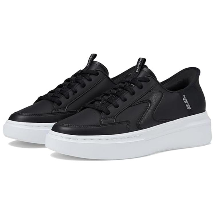 Order (Women) Skechers Court Classics 'Black and White' 185081-BKW