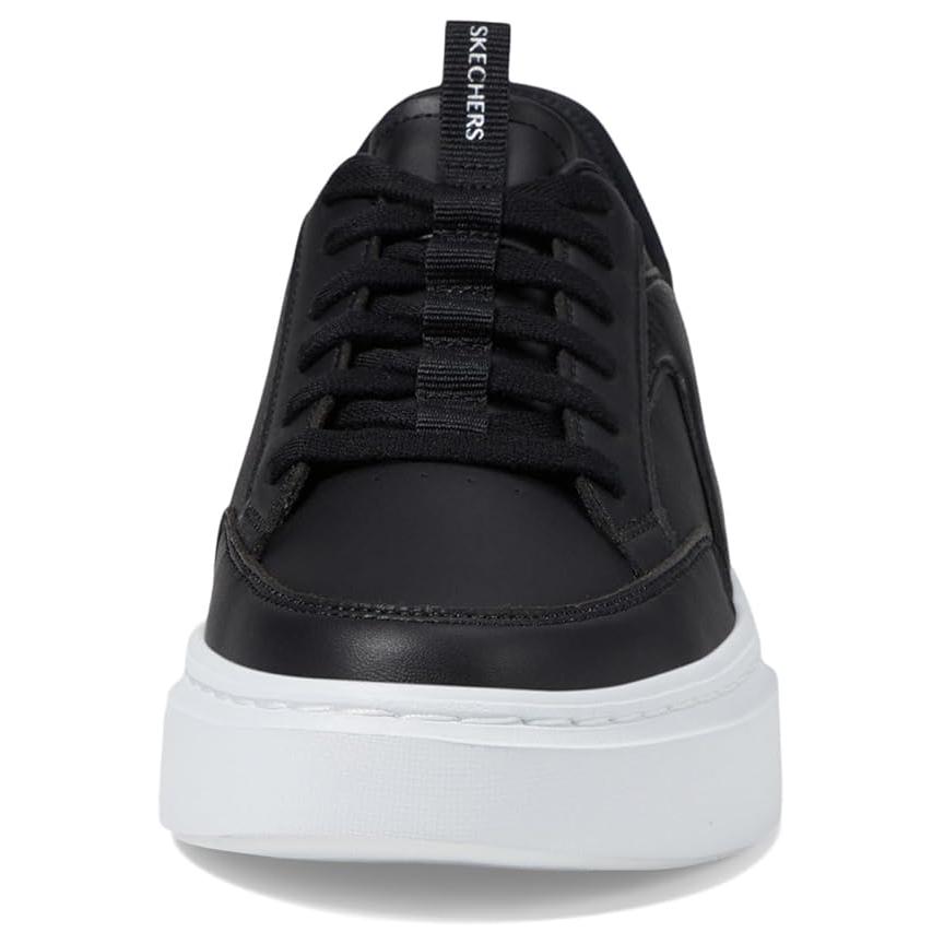Shop (Women) Skechers Court Classics 'Black and White' 185081-BKW