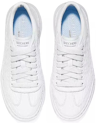 (W) 스케쳐스 코트 클래식 '화이트 컴포트' (Skechers Court Classics '화이트 컴포트') 185066-WHT Shop (W) 스케쳐스 코트 클래식 '화이트 컴포트' (Skechers Court Classics '화이트 컴포트') 185066-WHT