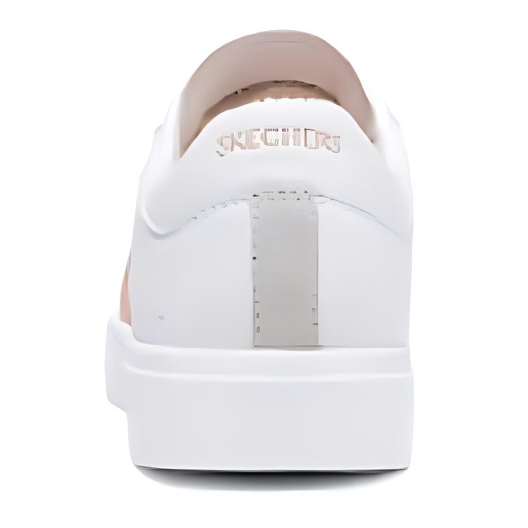 Purchase Skechers Court Classics 合成皮革 舒適百搭 減震透氣支援 低筒 板鞋 女款 白粉
