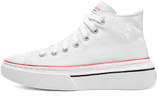 (Women) Skechers Court Classics High 'Comfort White' 185063-WHT (Women) Skechers Court Classics High 'Comfort White' 185063-WHT