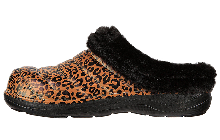 (Women) Skechers Cozy Camper Lined 'Leopard Print' 111357-BKMT
