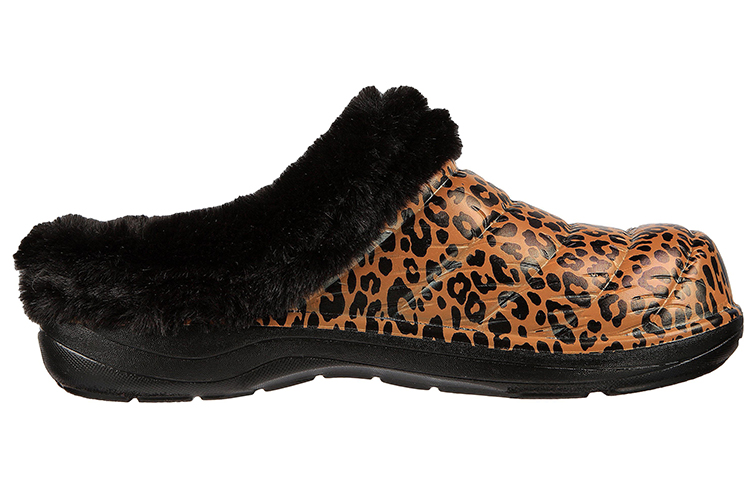 Order (Women) Skechers Cozy Camper Lined 'Leopard Print' 111357-BKMT
