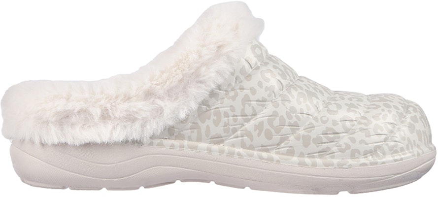 (Women) Skechers Cozy Camper Lined Slipper 'White Leopard' 111357-OFWT Order (Women) Skechers Cozy Camper Lined Slipper 'White Leopard' 111357-OFWT