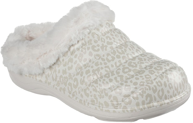 (Women) Skechers Cozy Camper Lined Slipper 'White Leopard' 111357-OFWT Lookbook (Women) Skechers Cozy Camper Lined Slipper 'White Leopard' 111357-OFWT