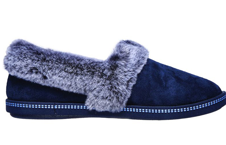 Order (Women) Skechers Cozy Campfire-Team Toasty 'Navy Plush' 32777-NVY