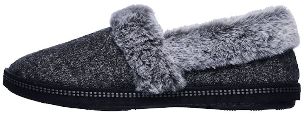 (Women) Skechers Cozy Campfire-Wakey 'Grey Black Fleece' 44362-CCL Buy (Women) Skechers Cozy Campfire-Wakey 'Grey Black Fleece' 44362-CCL