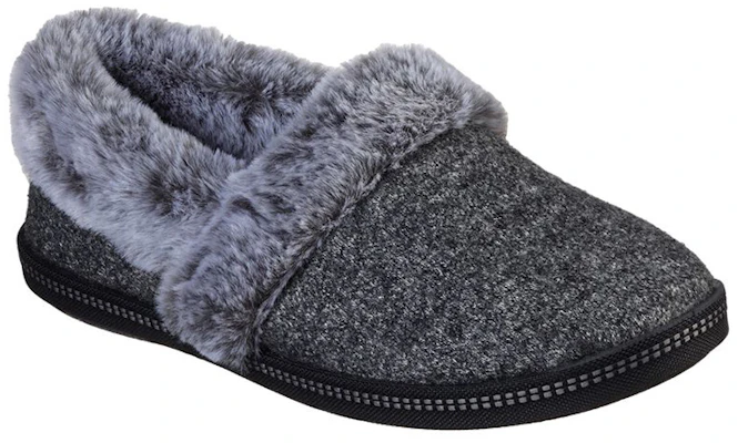 (Women) Skechers Cozy Campfire-Wakey 'Grey Black Fleece' 44362-CCL Shop (Women) Skechers Cozy Campfire-Wakey 'Grey Black Fleece' 44362-CCL