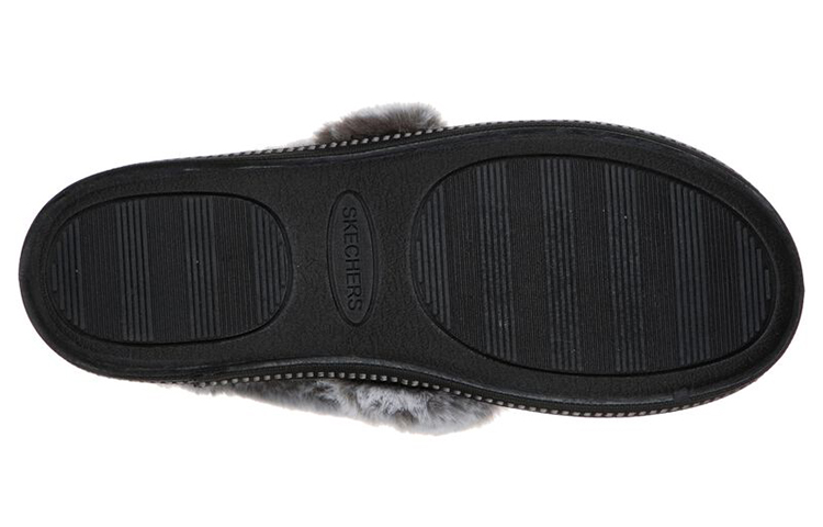 Purchase (Women) Skechers Cozy Campfire-Wakey 'Grey Black Fleece' 44362-CCL
