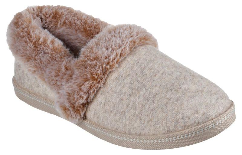 Lookbook (Women) Skechers Cozy Campfire-Wakey 'Grey Brown Fleece' 44362-TPE