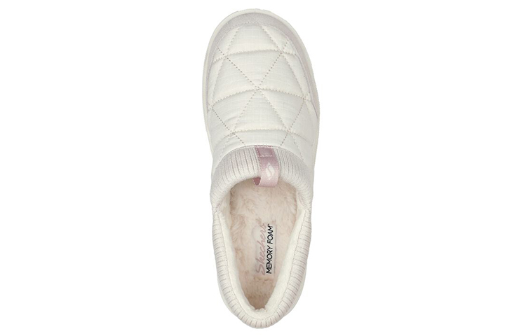 Lookbook (Women) Skechers Cozy Campfire - Camp Nap 'White Fleece Comfort Casual' 167218-OFWT