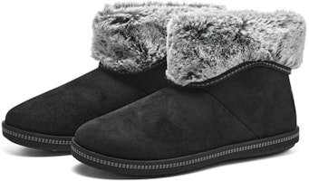 Skechers Cozy Campfire 保暖耐磨 短筒 雪靴 女款 黑色 Lookbook Skechers Cozy Campfire 保暖耐磨 短筒 雪靴 女款 黑色